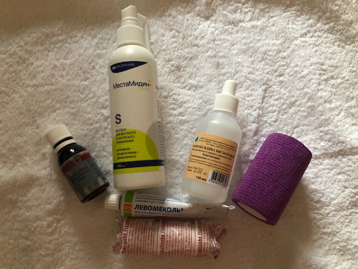 Первые средства при порезах