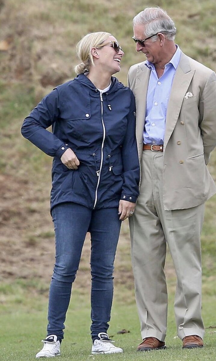 Зара и принц Чарльз