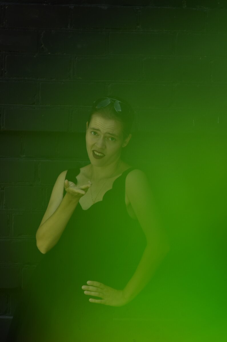 "Ну ты хоть попробуй, а!?" На фото автор. Снимала Камилла Рузиева