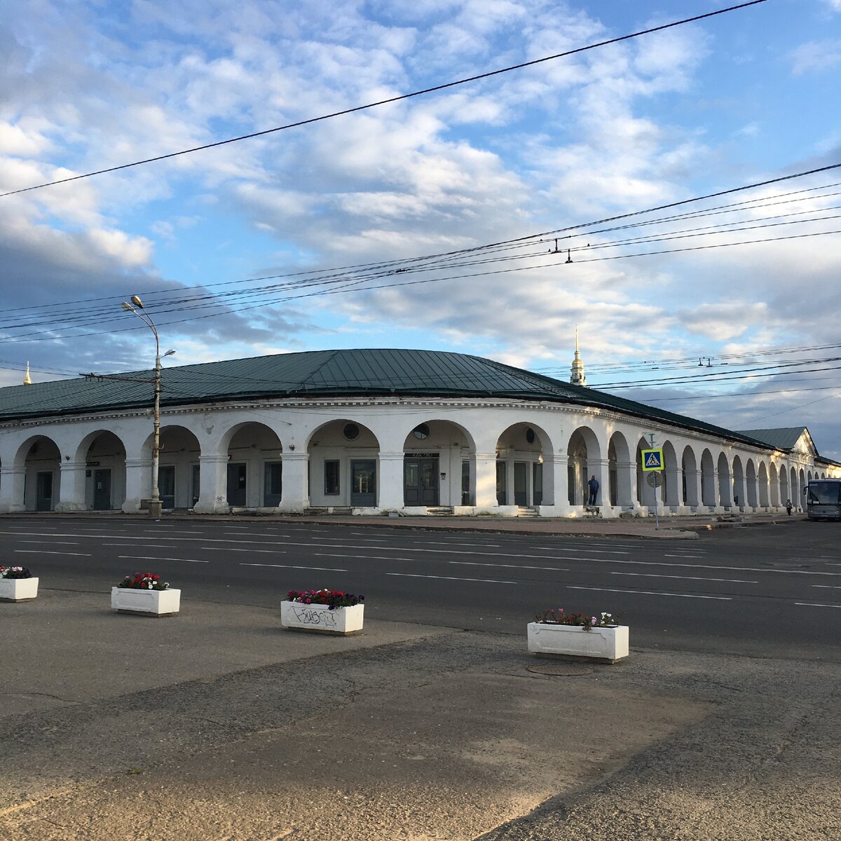 Торговые ряды в Костроме
