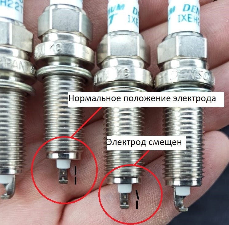 как отличить оригинальные свечи тойота от подделки