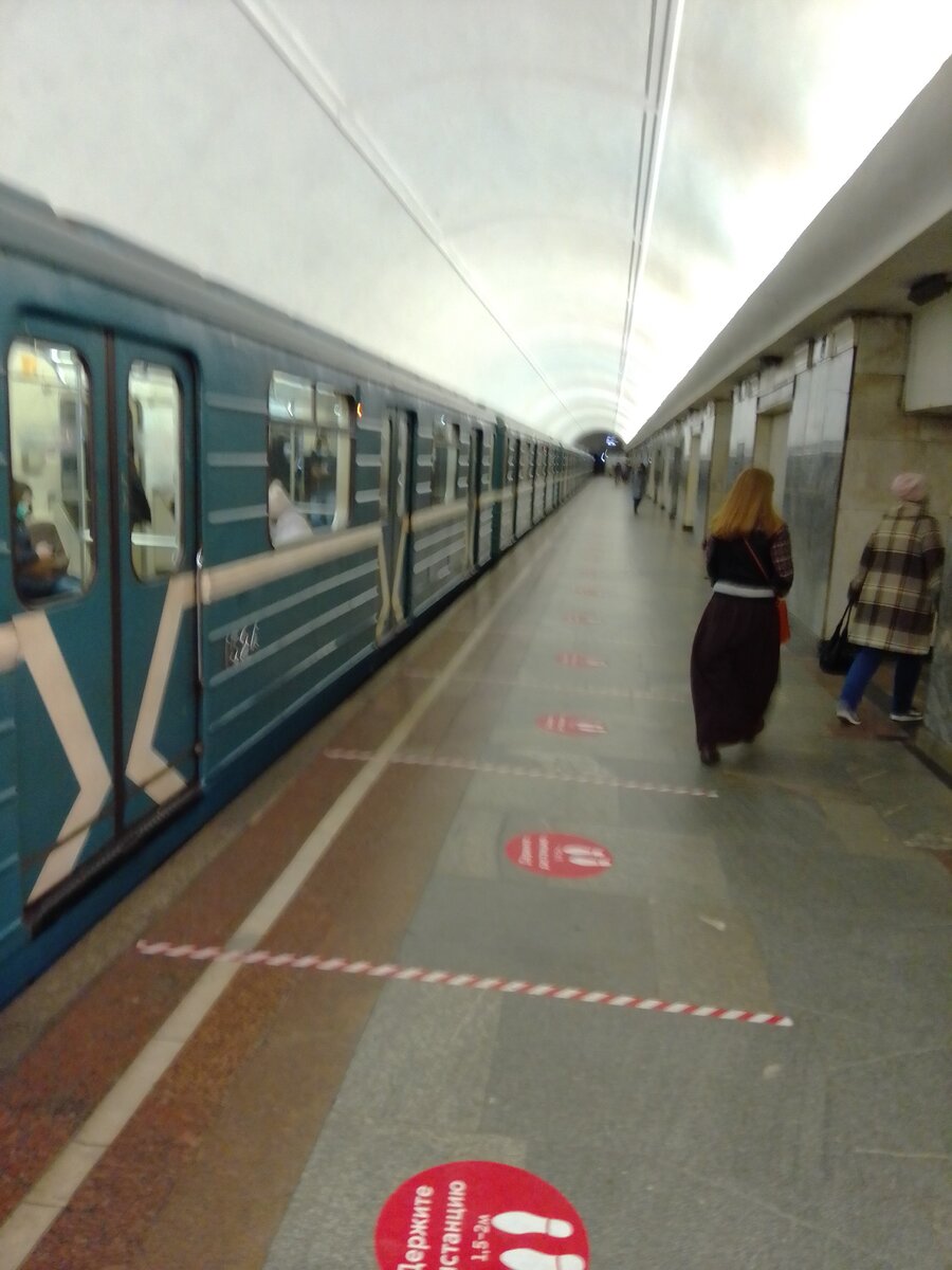 Московское метро. Станция 