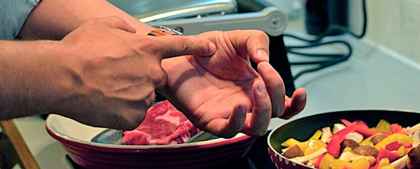 Степень прожарки - MEDIUM RARE