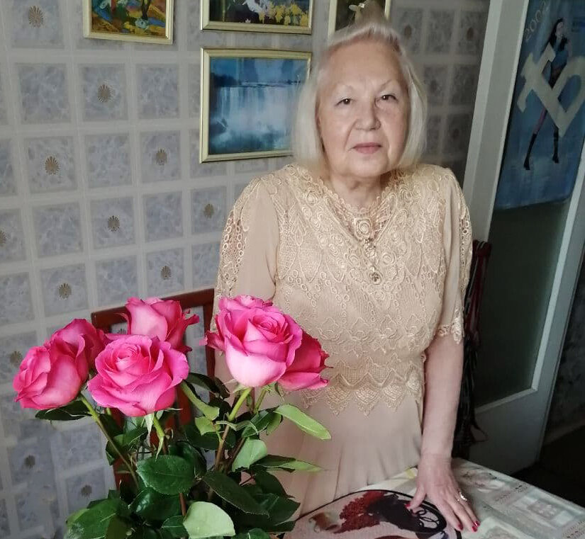 Моя мама, Светлана Павловна Коваль, в день своего юбилея 80 лет. 