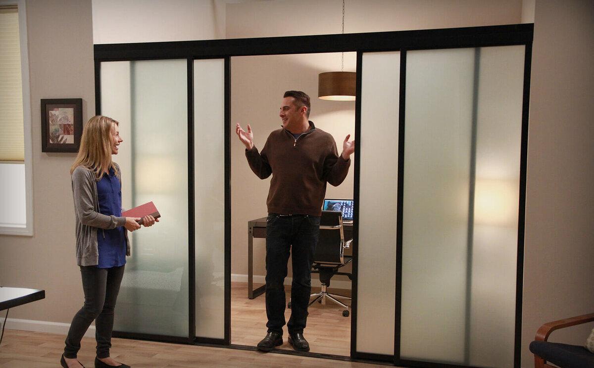 Раздвижные двери - это удобно!