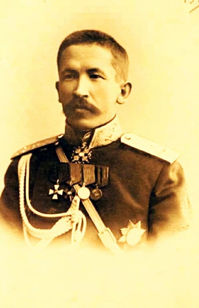 Полковник Корнилов  1905 год