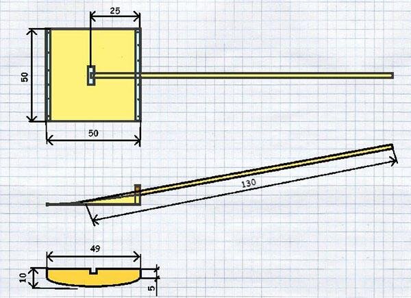 Снеговая лопата своими руками: из фанеры, канализационной трубы, жести, чертежи, фото