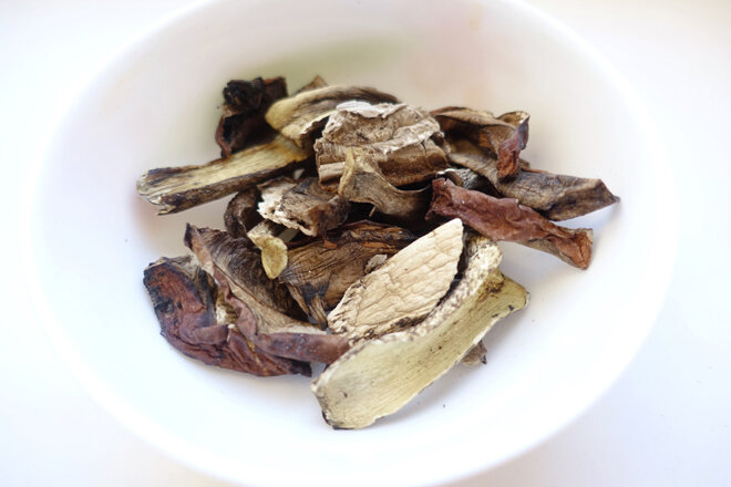 Сушеные подосиновики