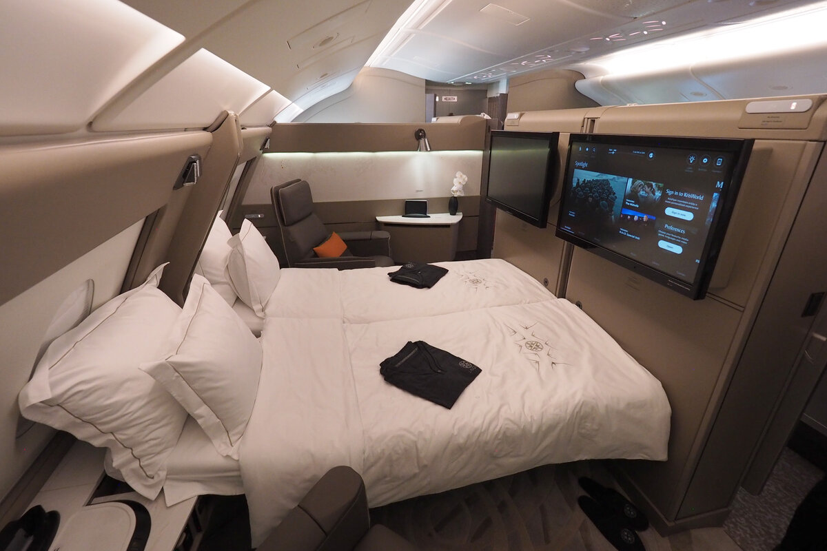 Airbus a380 Emirates первый класс