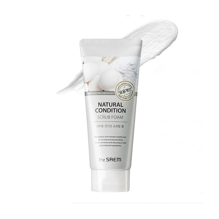 Пенка-скраб для лица The Saem Natural Condition Scrub Foam Deep Pore Cleansing