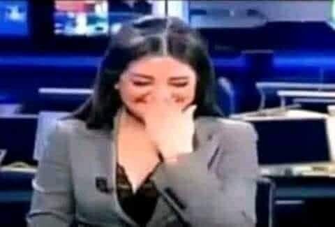  Телеведущая. Арабское телевидение.