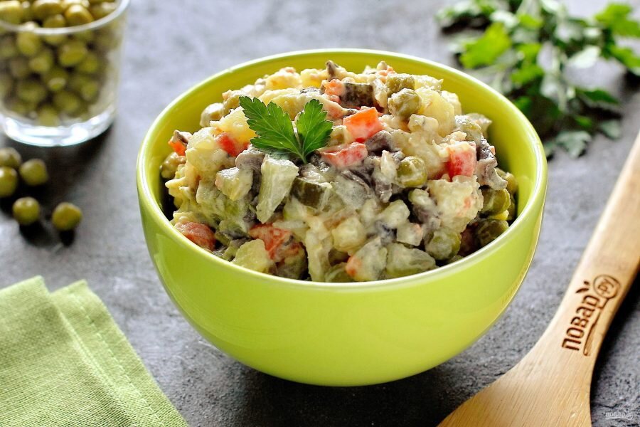 Оливье какая кухня