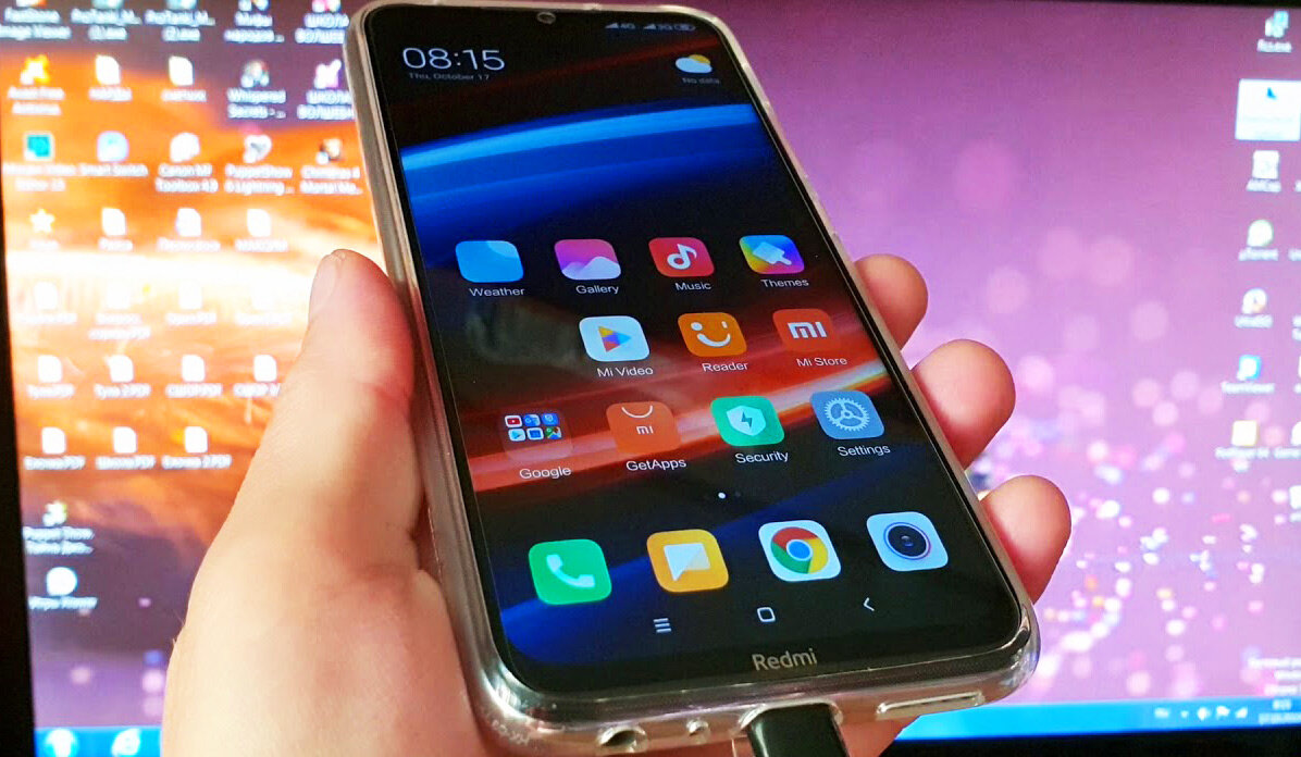 Процесс прошивки Redmi Note 8