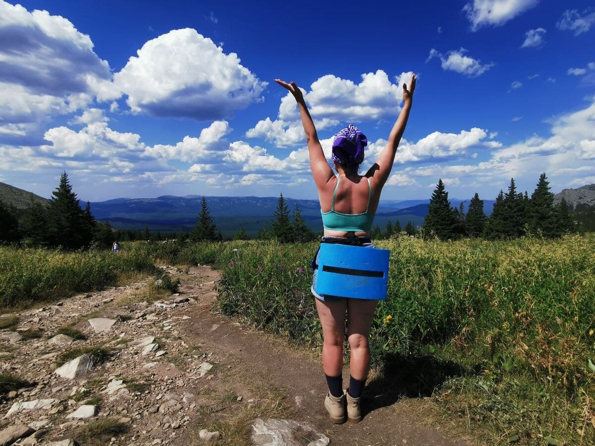 На маршруте до г. Иремель, 2020 г./ фото из личного архива