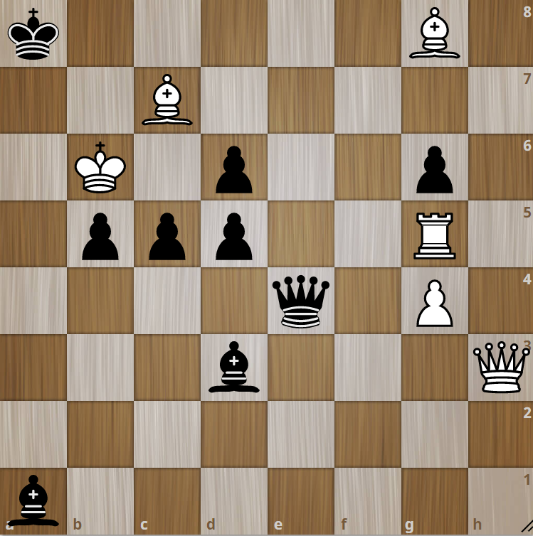 мат в 3 хода, ход белых