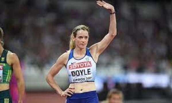 Дойл  завоевал олимпийскую бронзу в беге на 4х400 м