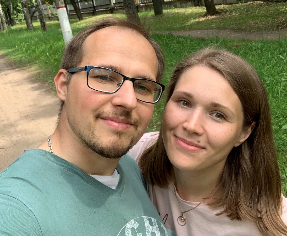 Фото с женой