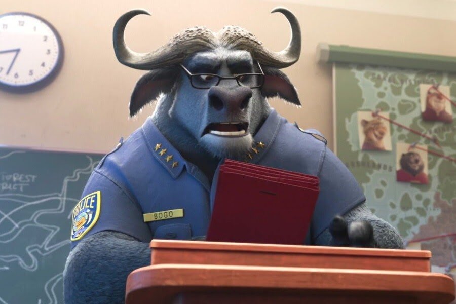 Кадр из мультфильма «Зверополис» 