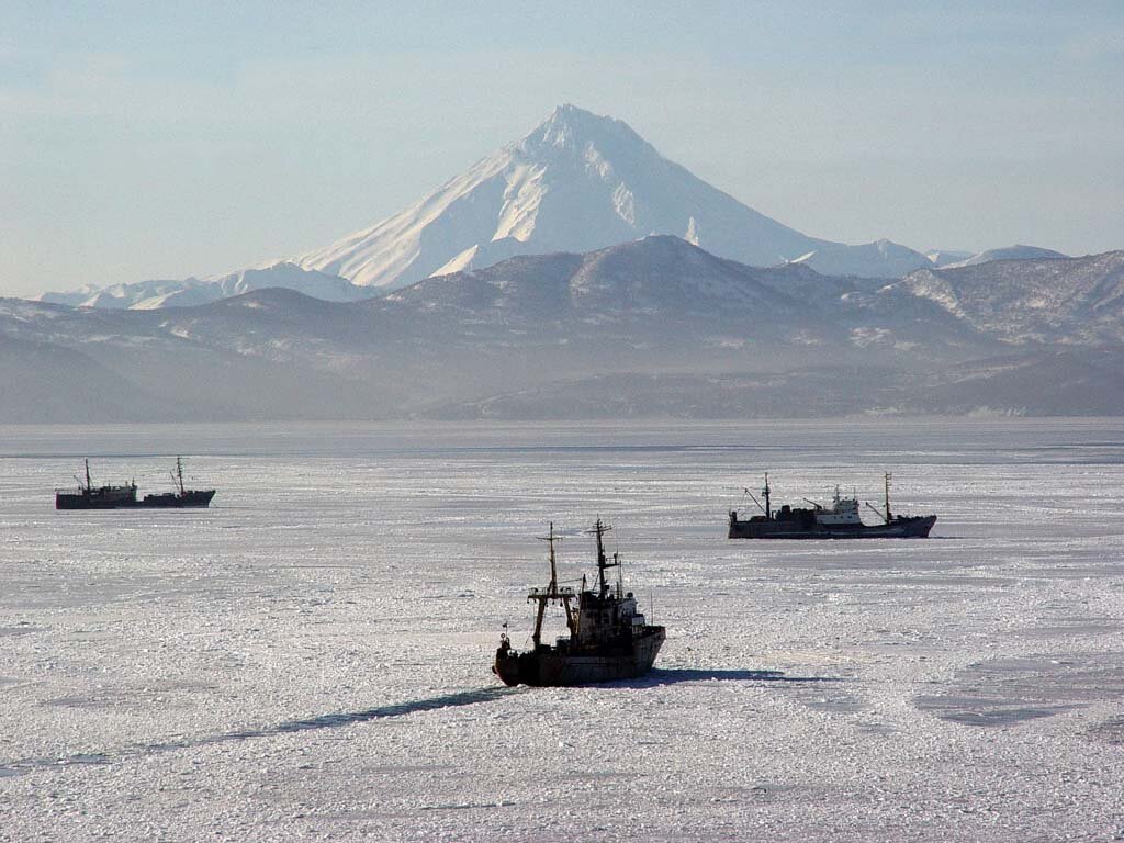 Камчатка залив Жупаново