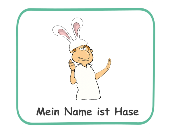 Mein Name ist Hase