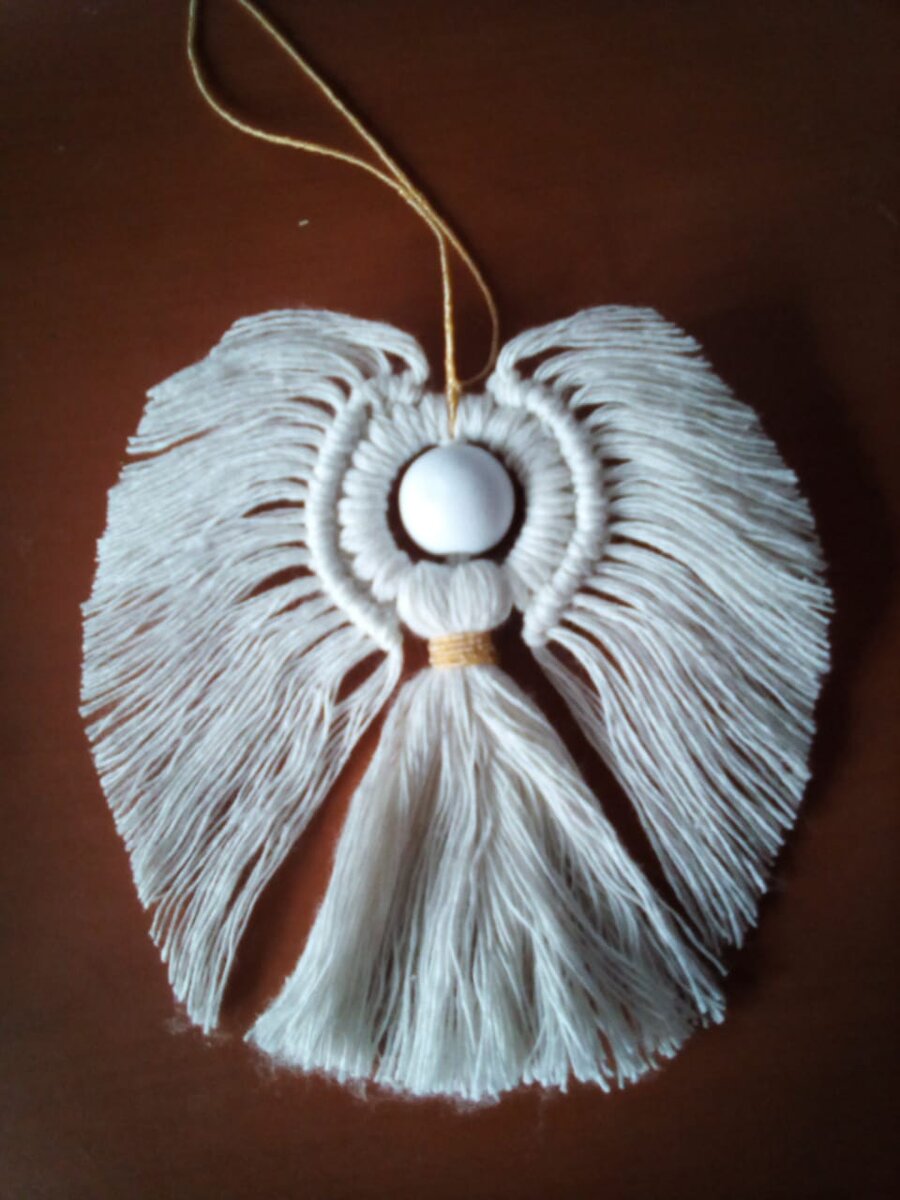 Моя работа в технике макраме.