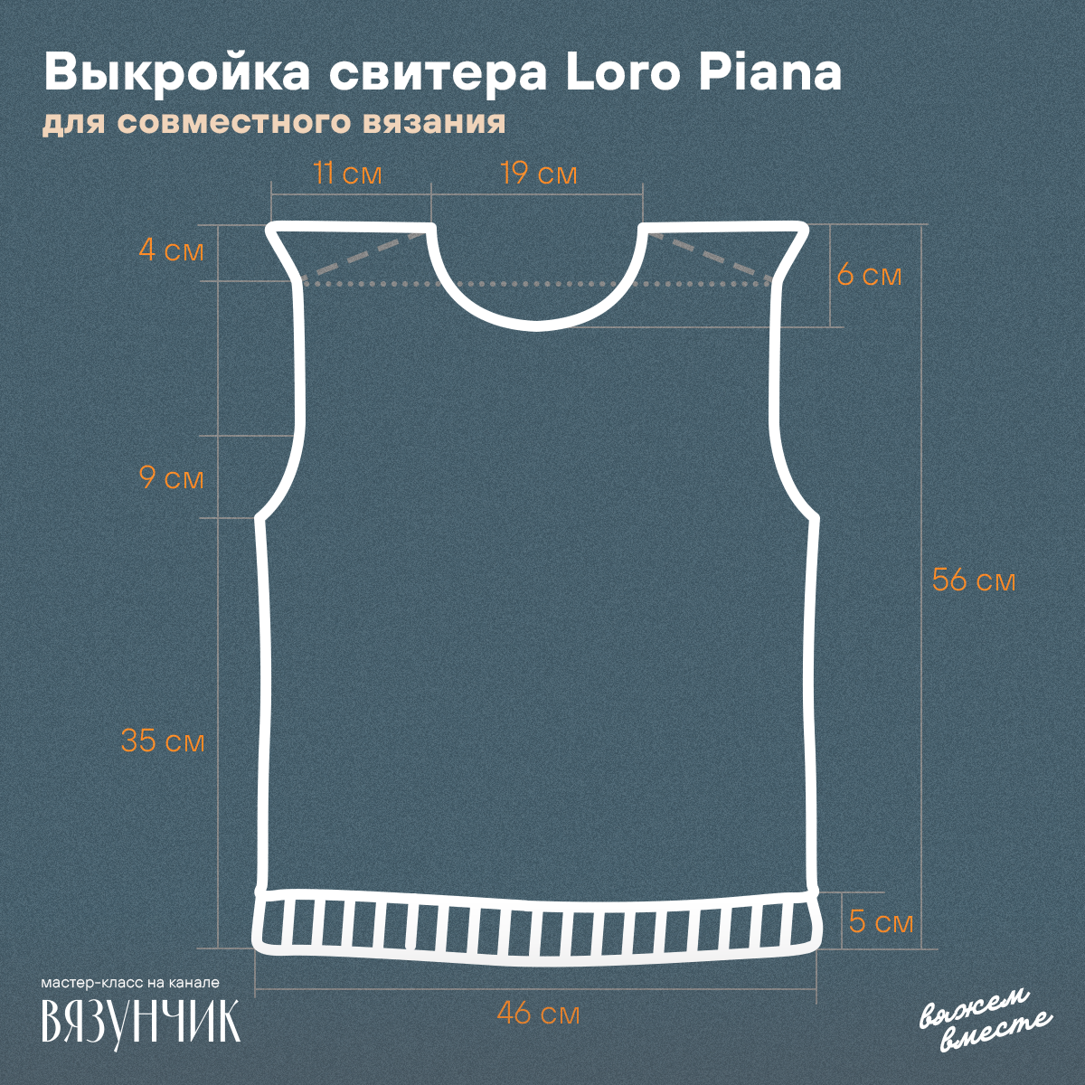 Как рассчитать петли при вязании спицами? Легкая формула