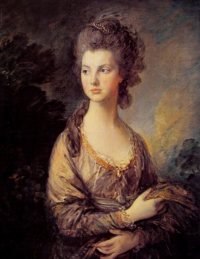 Томас Гейнсборо «Портрет миссис Грэхем» около 1775 года