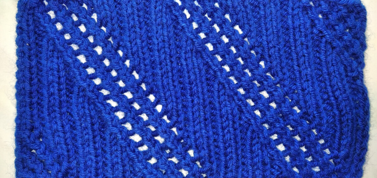 Лицевая сторона узора