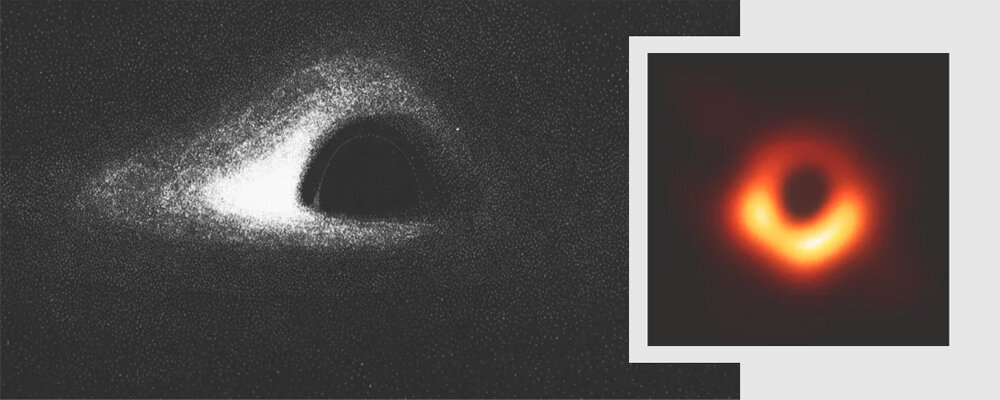 Стрелец А — предполагаемое изображение