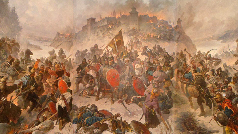 Диорама «Оборона Козельска 1238 г.» © Музеи России