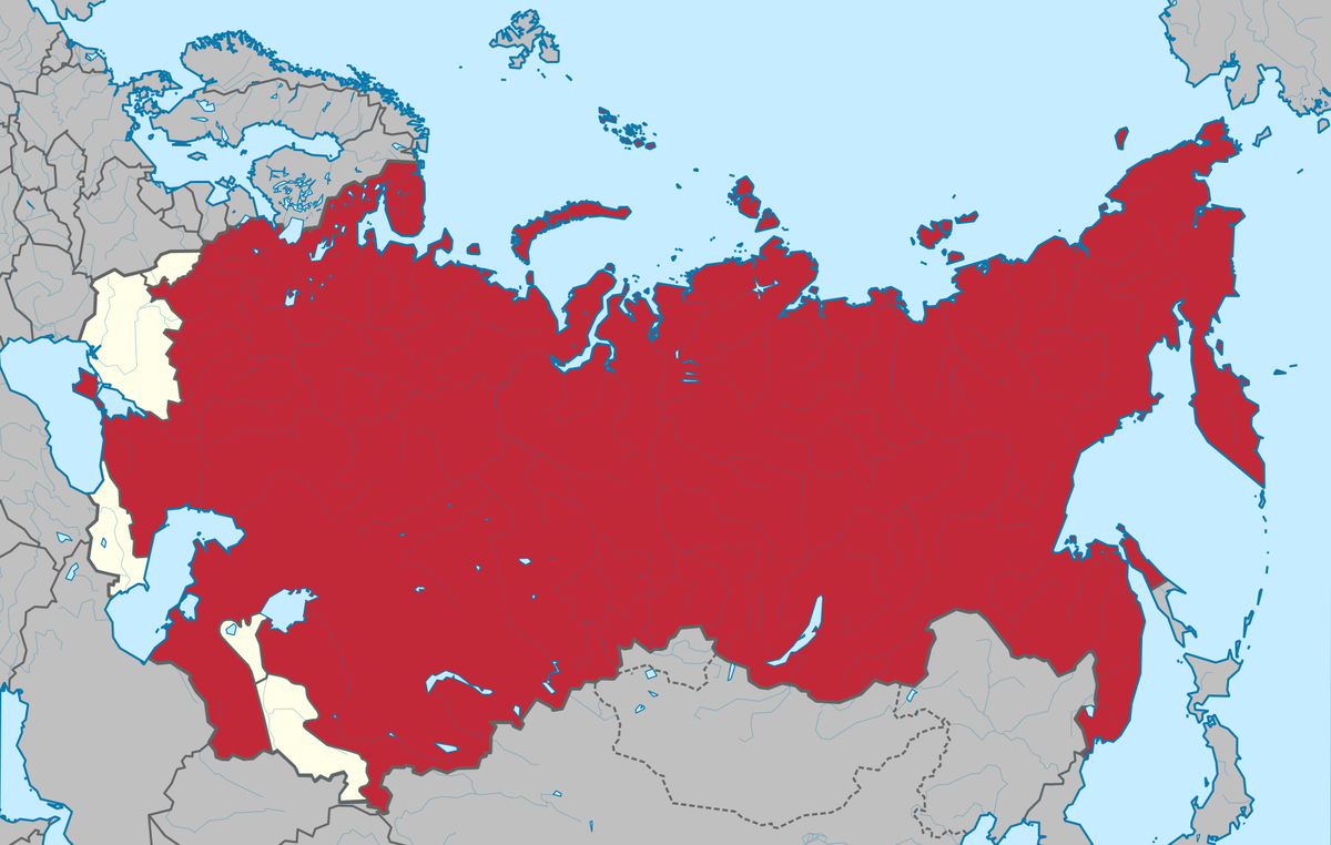 На этой карте: Красный-РСФСР в период с 1922-1924 года.