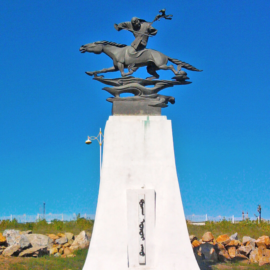 Памятник морин хуур в Монголии / Morin Khuur Monument
