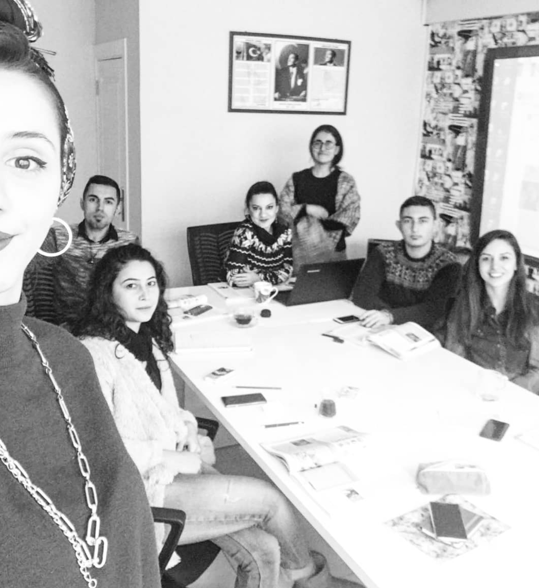 İn my college album
