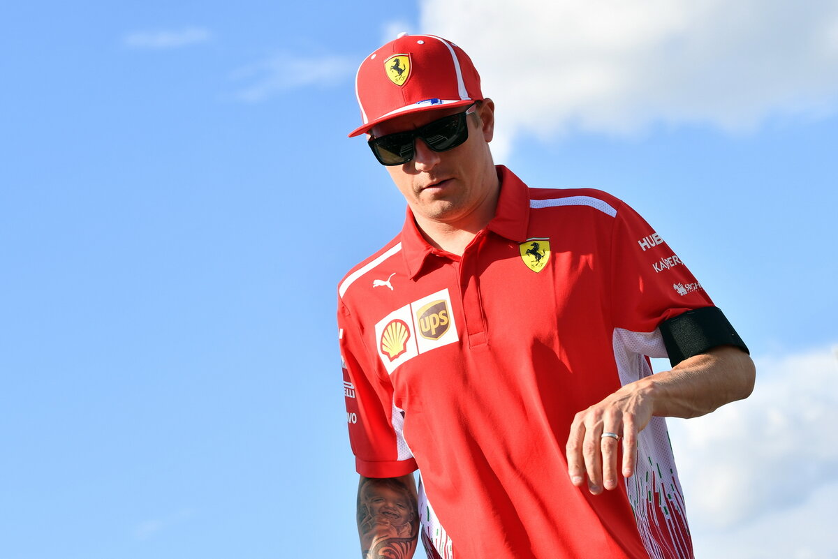 Кими Райкконен на ГП Венгрии 2018, август. Без пары месяцев 39 лет. 