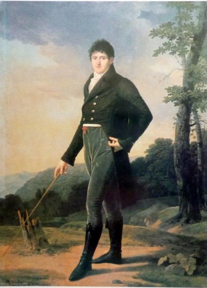  «Портрет графа А.И Безбородко» Робер Лефевр, 1804 г.