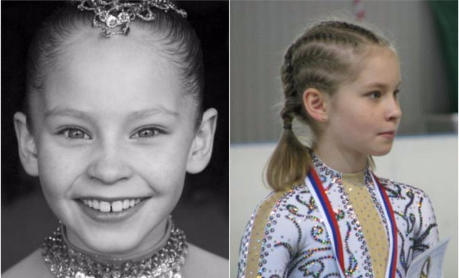 Маленькая Юля Липницкая. Источник фото: 24smi.org