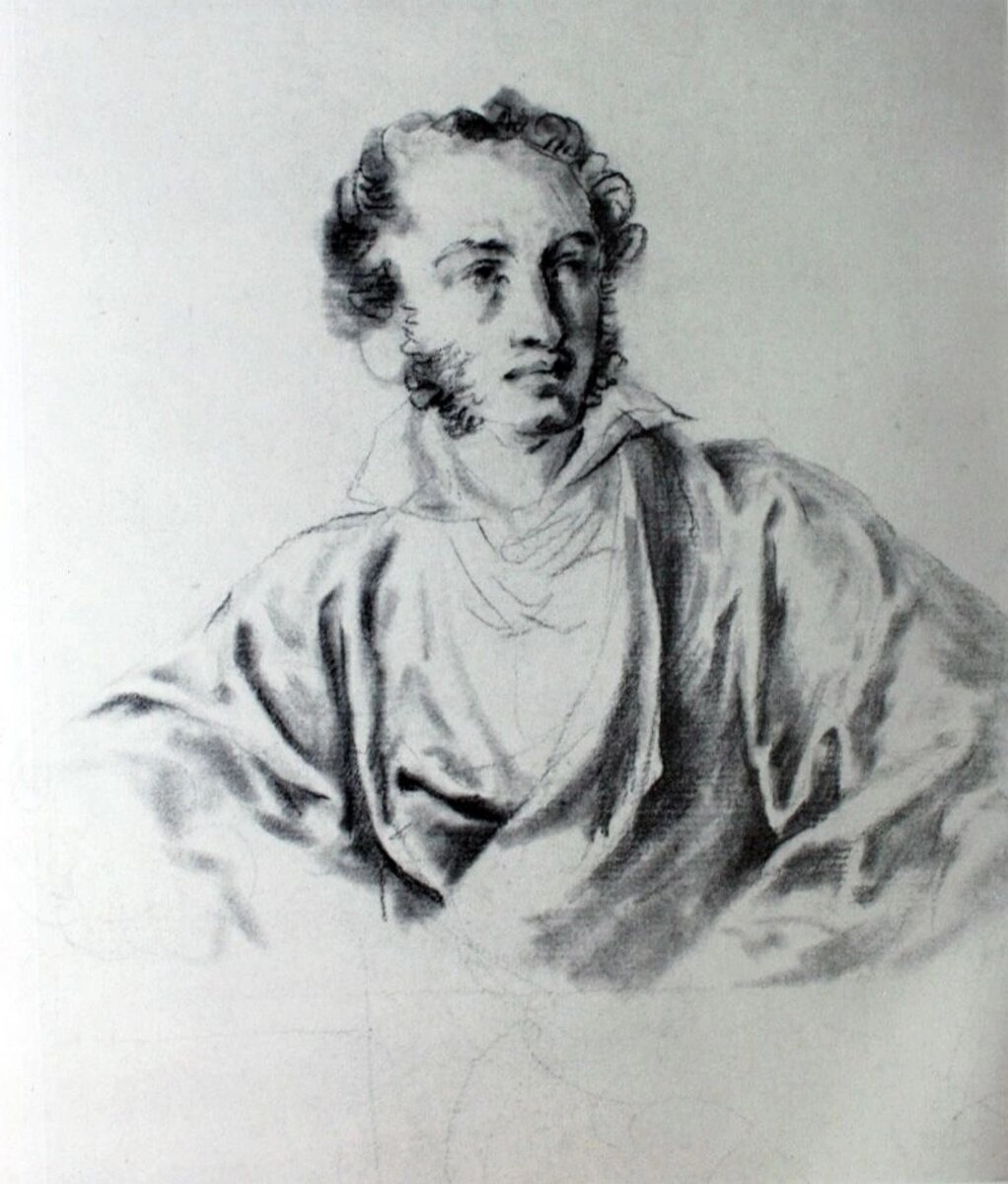 Тропинин а.с. Пушкина (1827)