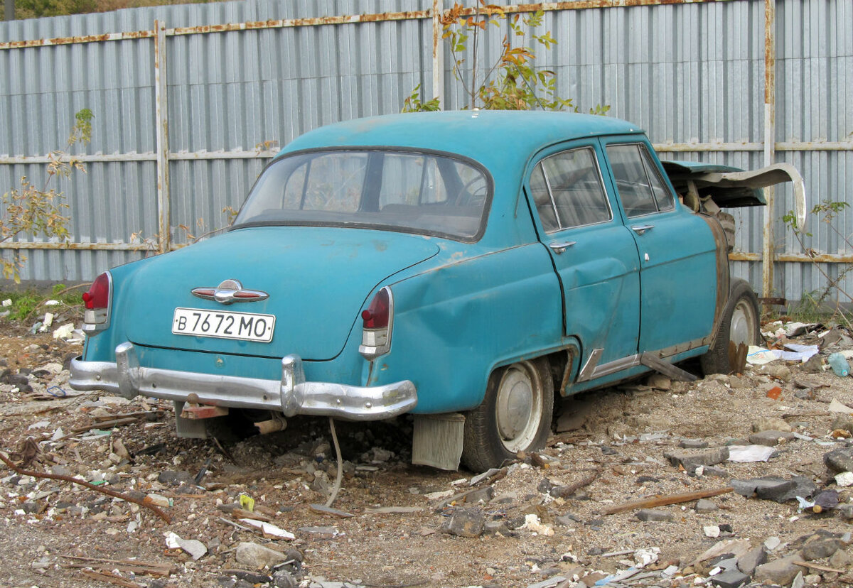 Заброшенные автомобили СССР