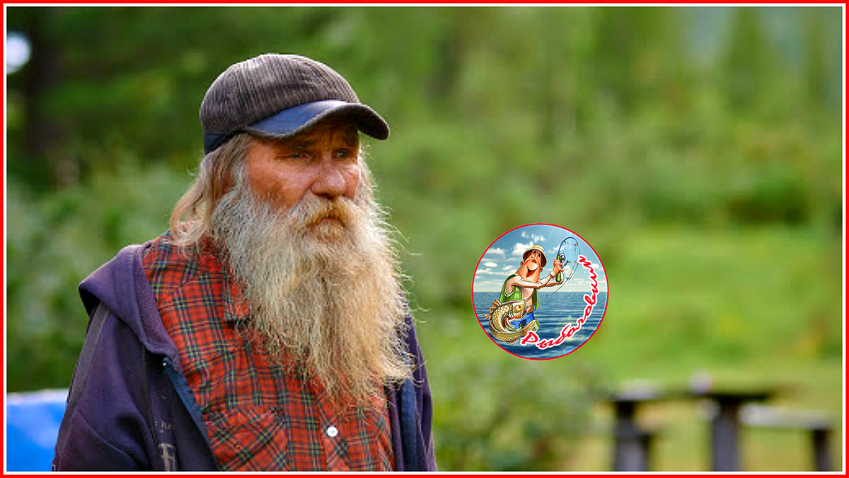 Дед Валера с берегов Большого Иргиза в Саратовской области 