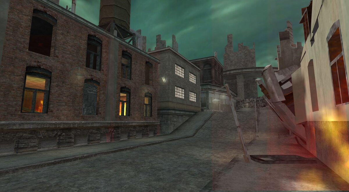 Разрушенная площадь