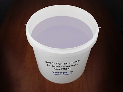 Полиэфирная смола для литья прозрачная Noapol 734 AL