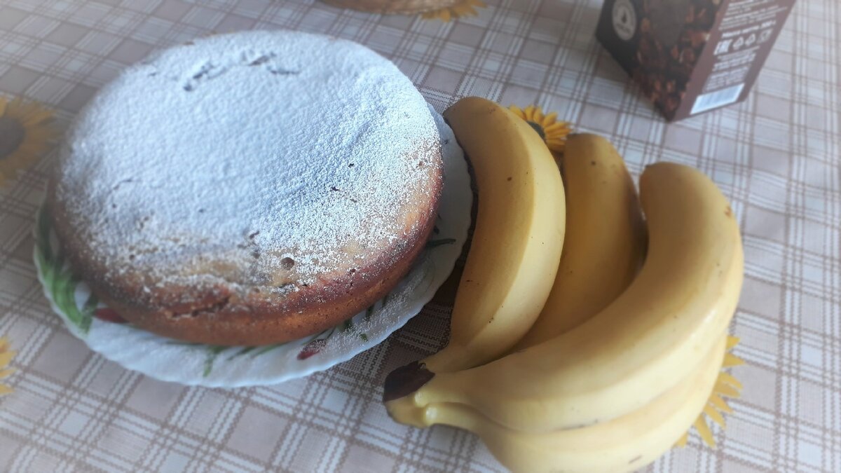 Готовый кекс.