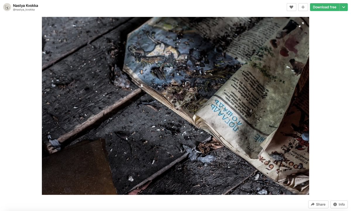 Мои фото на unsplash