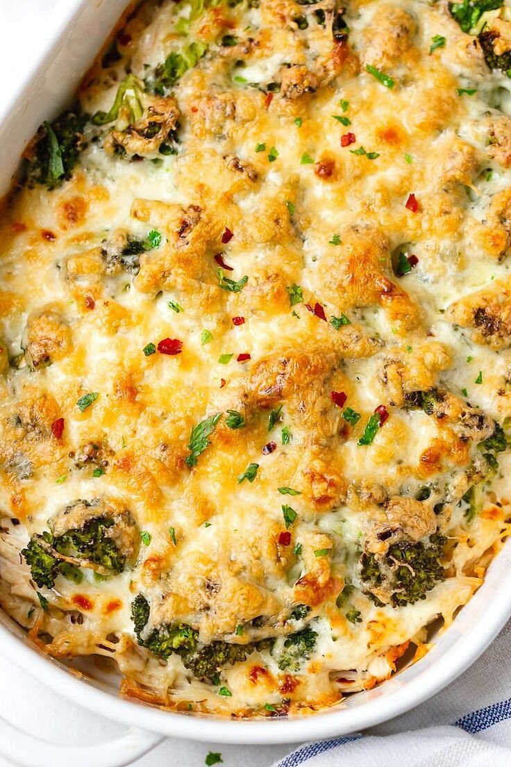 
Нежная Куриная ПП запеканка с сыром