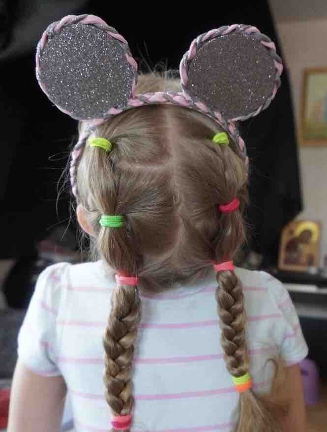 Diy: Ободок ушки Микки Мауса с пайетками / Своими руками / Headband Mickey Mouse ears