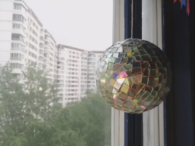 Инструкция по изготовлению зеркального диско-шара