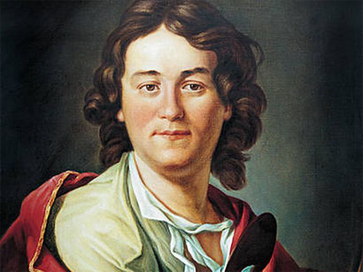 Ф.Г.Волков, портрет художника А.П,Лосенко, 1763г