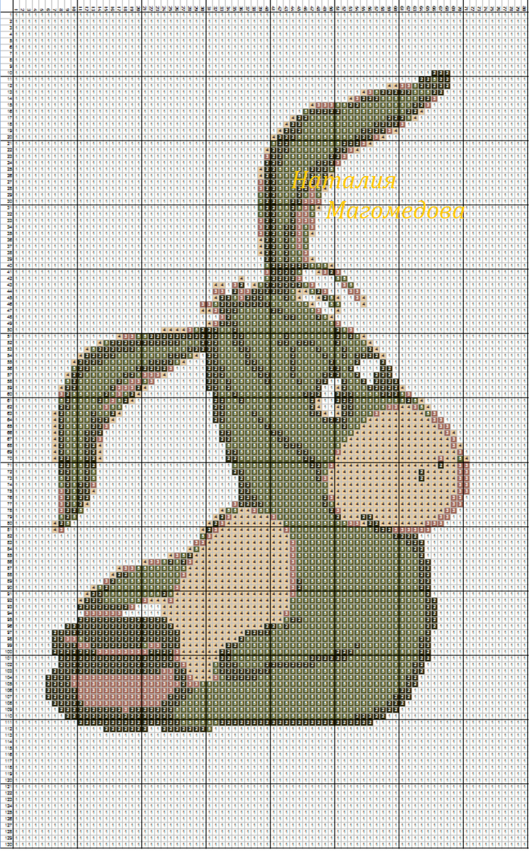 схема собственность автора Наталии Магомедовой.