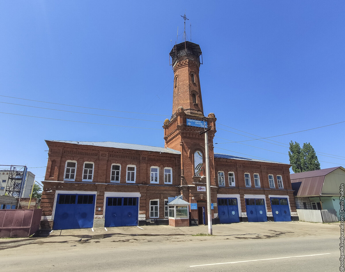 Пожарная каланча в Петровске Саратовской