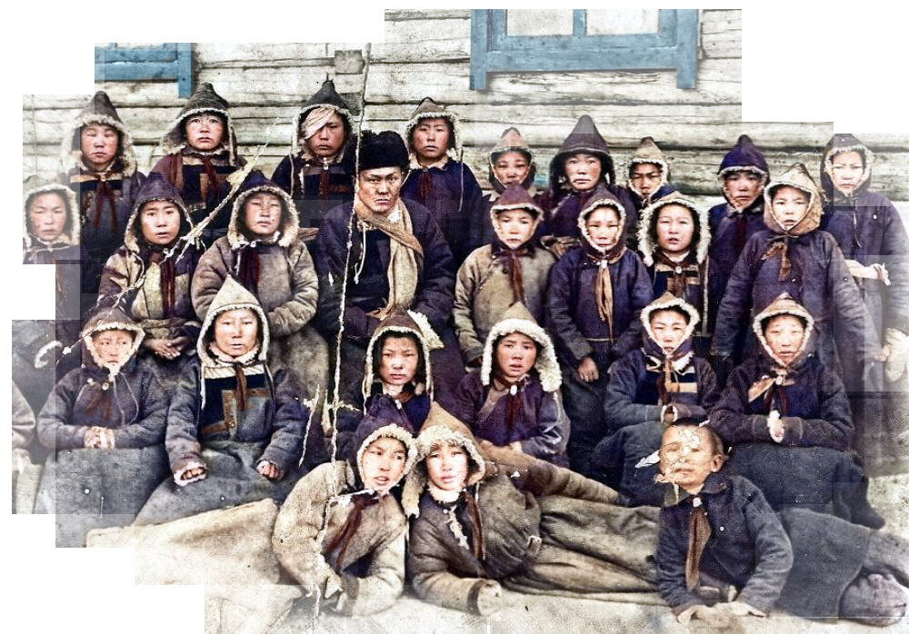 Базар Ринчино в Зуткулейской школе. Фотография использована в качестве иллюстрации.